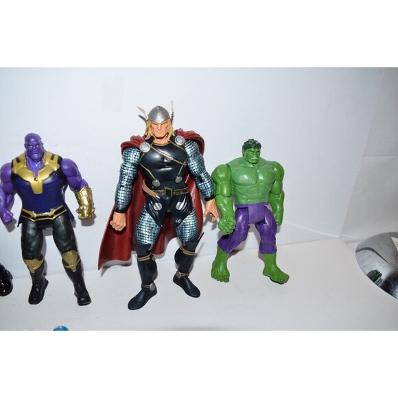 Action Figure Capt America Batman Foes Hulk Thor Thanos Tombstone etc. Lot - Picture 4 of 12